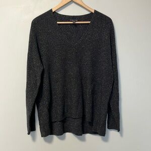 Black Sparkle Women's Sweater
